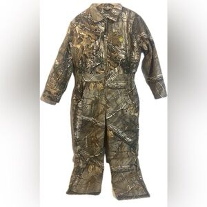 Game Winner Real Tree Hunting Coveralls Boys 12/14